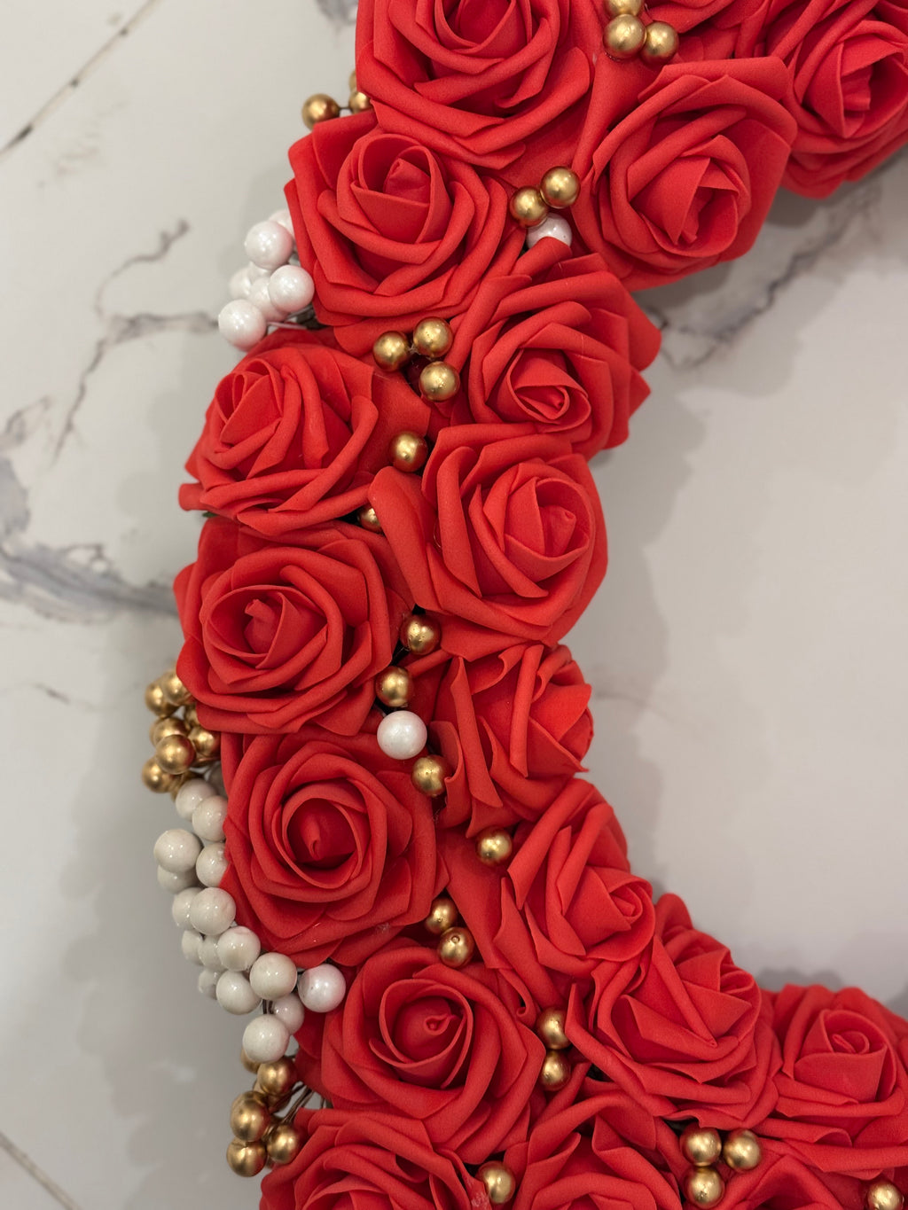 Red Love Wreath