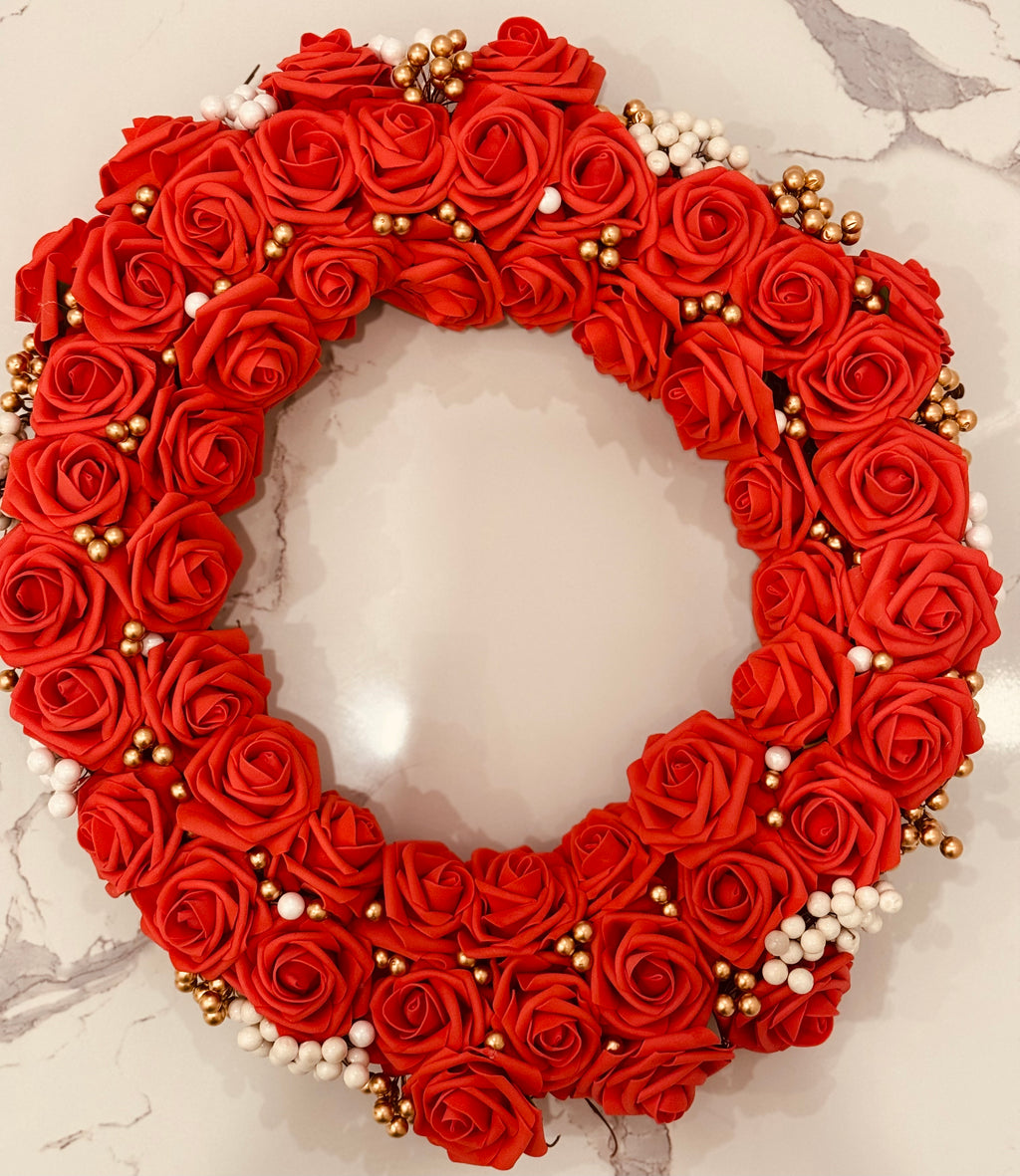 Red Love Wreath