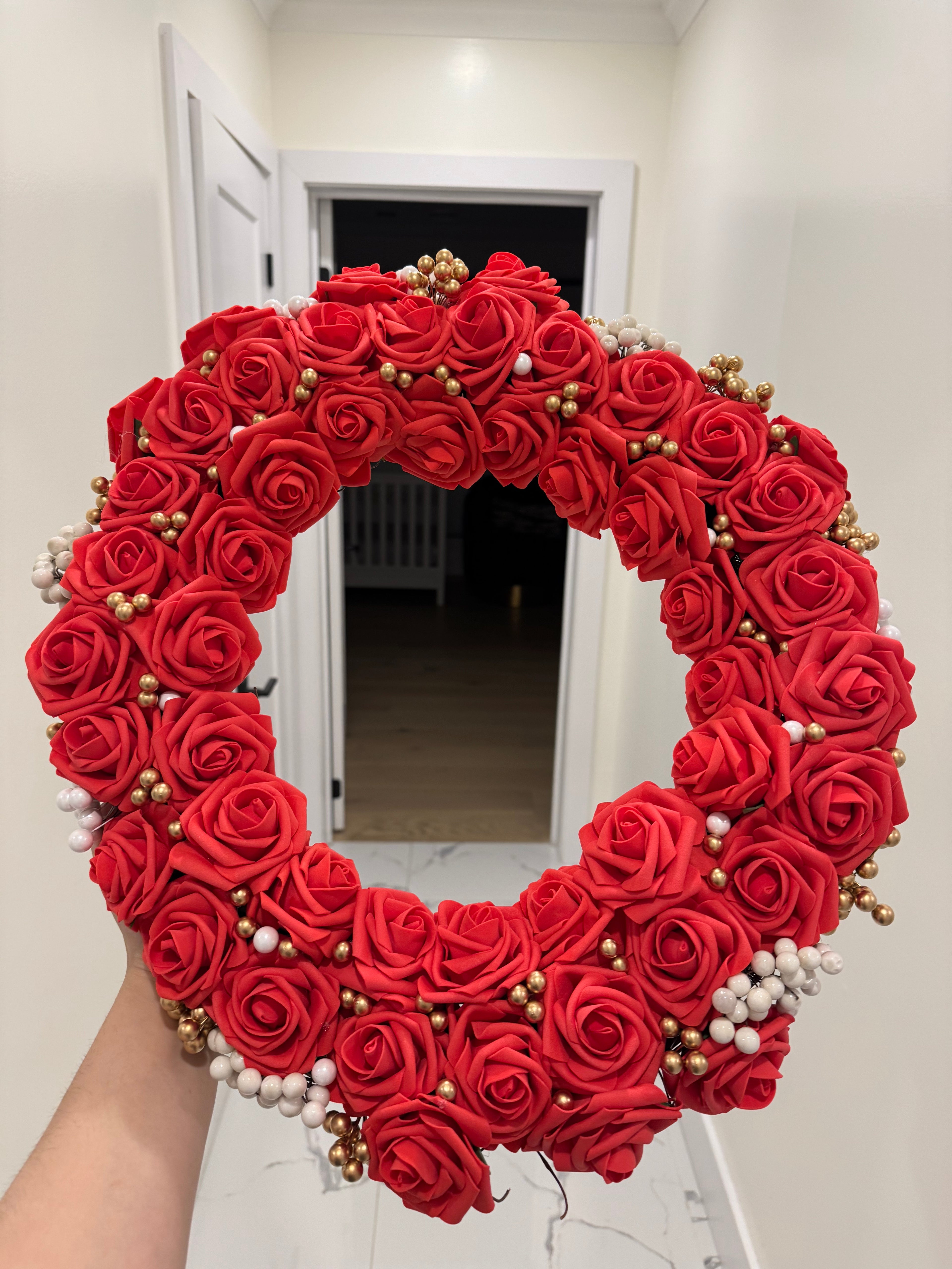 Red Love Wreath