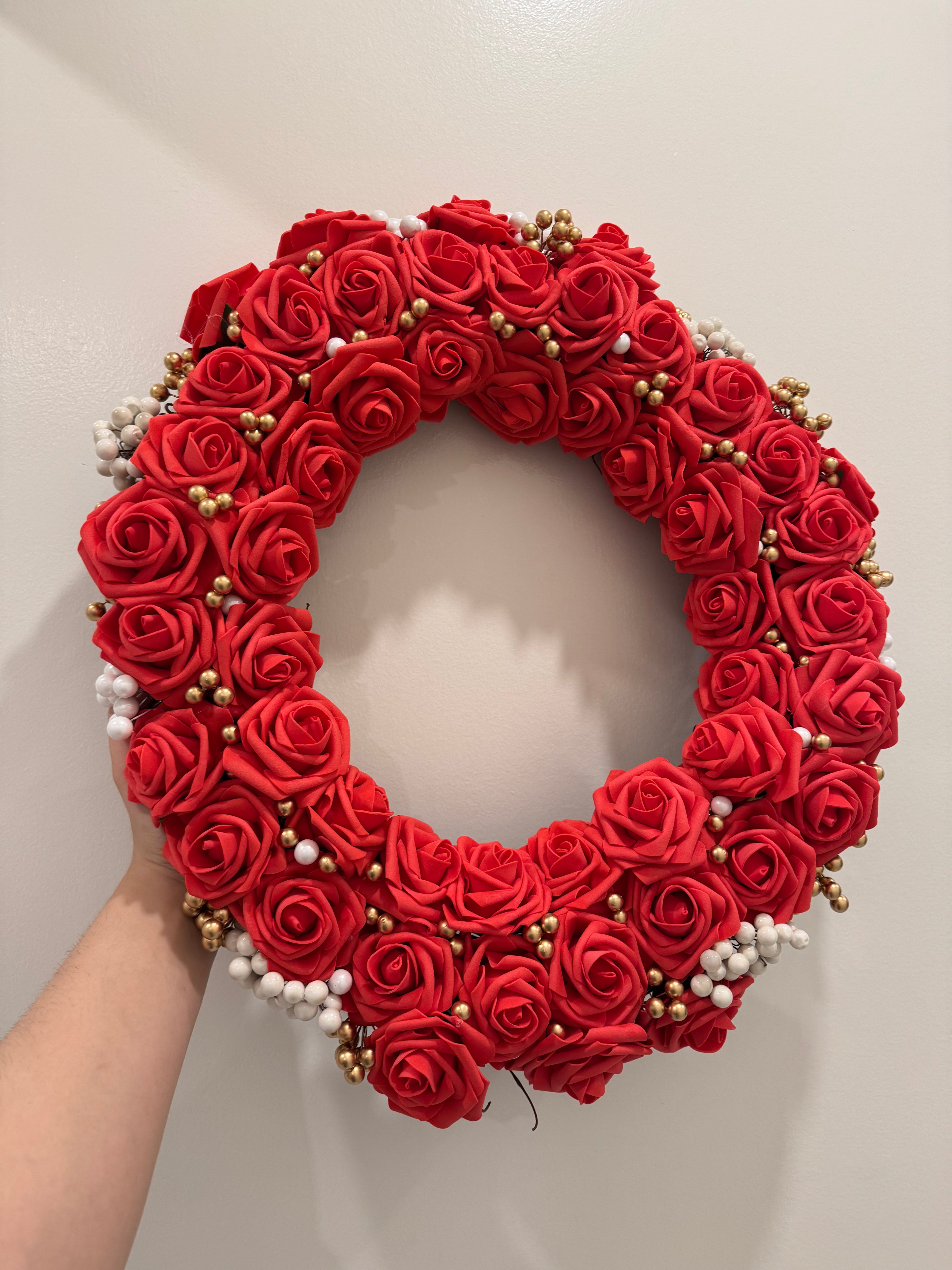 Red Love Wreath