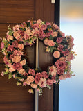 Pink Floral Wreath