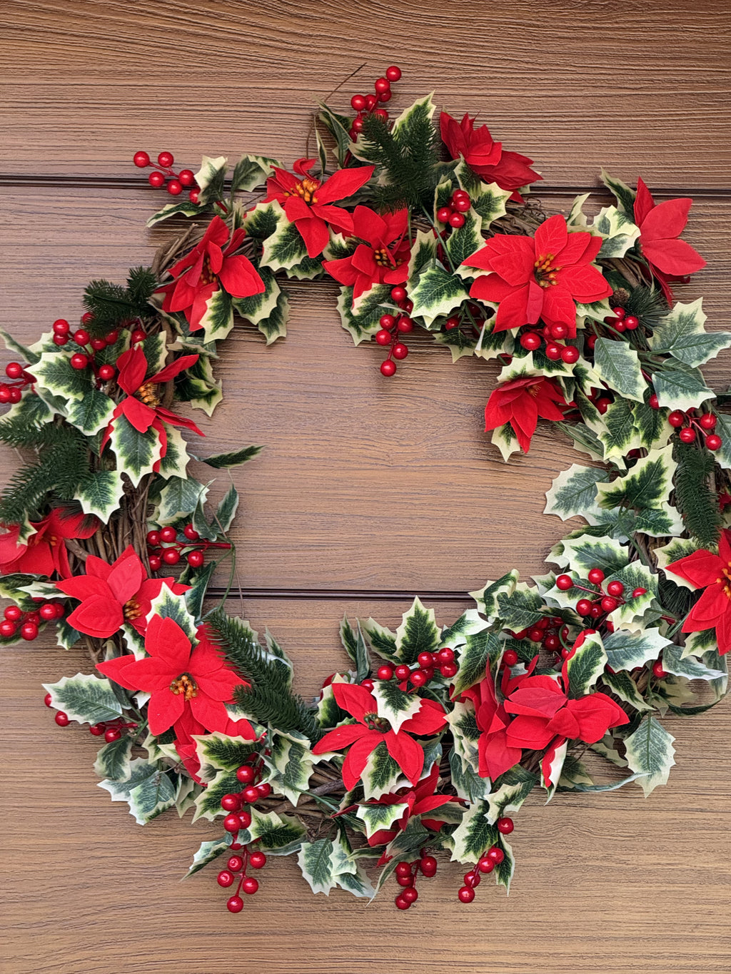Red Garden Wreath