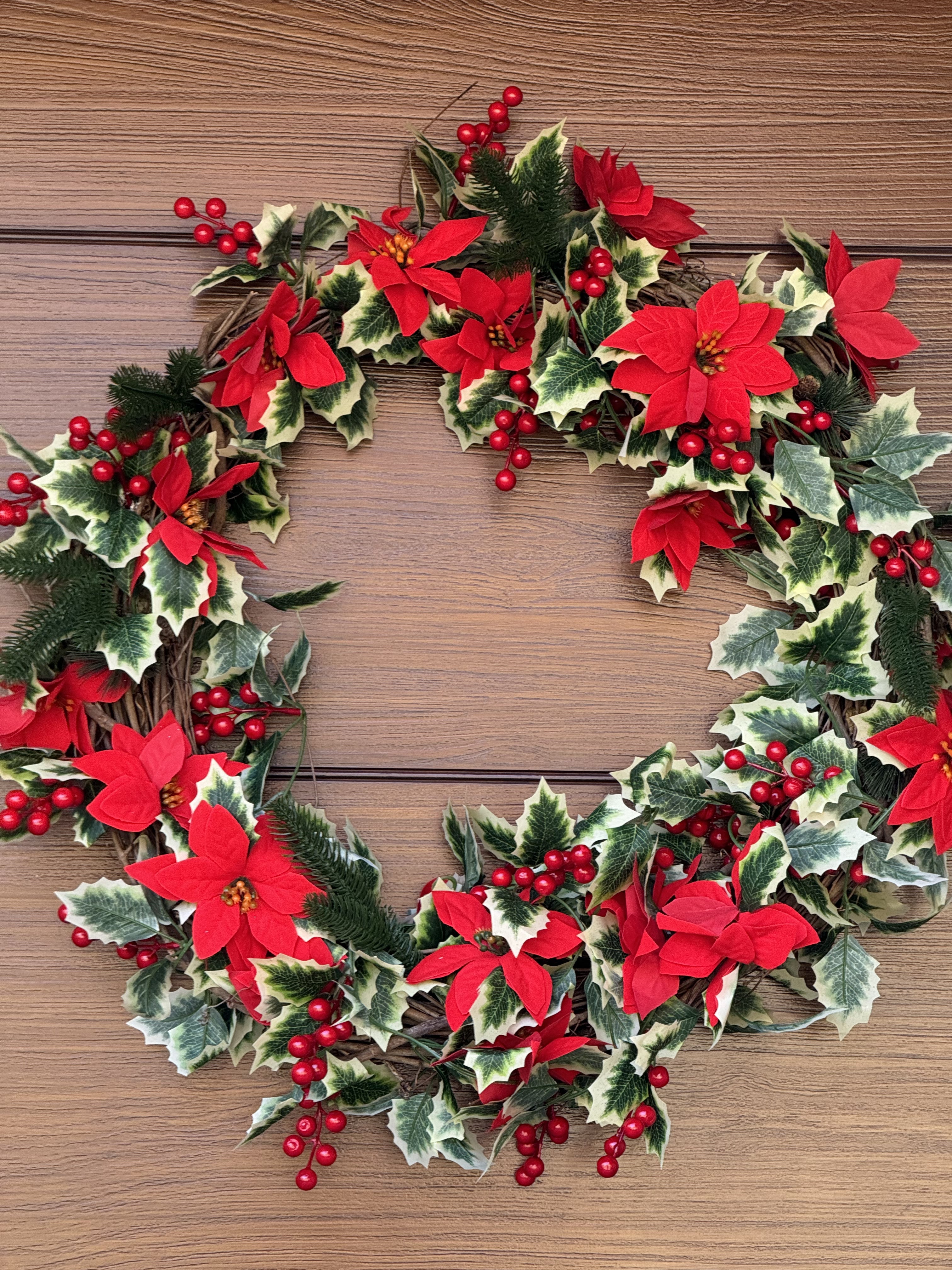 Red Garden Wreath