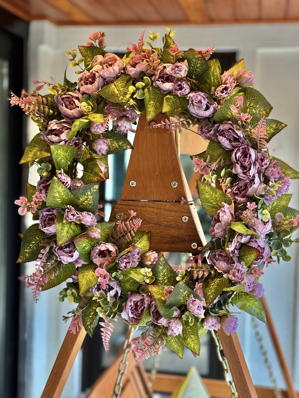 Pink Garden Wreath