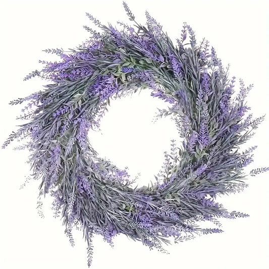 Lavender Wreath 18"