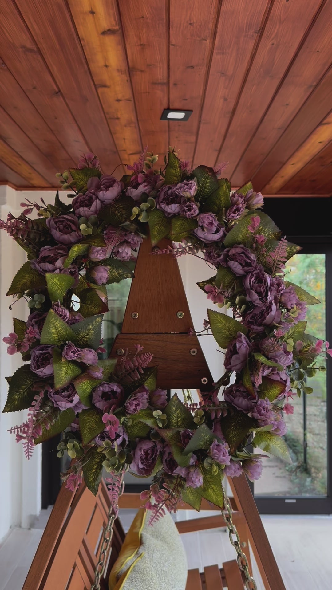 Pink Garden Wreath
